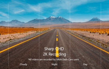 Những camera hành trình màn ảnh rộng ghi hình full HD đáng chú ý